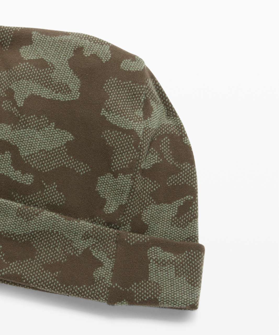 Lululemon Cold Terrain Run Beanie - Heritage Camo Dark Olive Green Twill