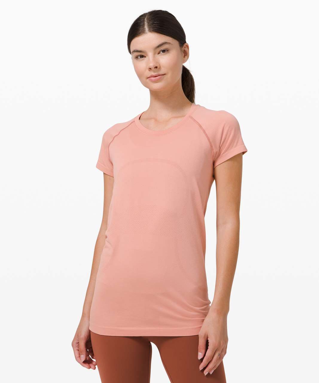 Lululemon Swiftly Tech Short Sleeve 2.0 - Pink Pastel / Pink Pastel ...