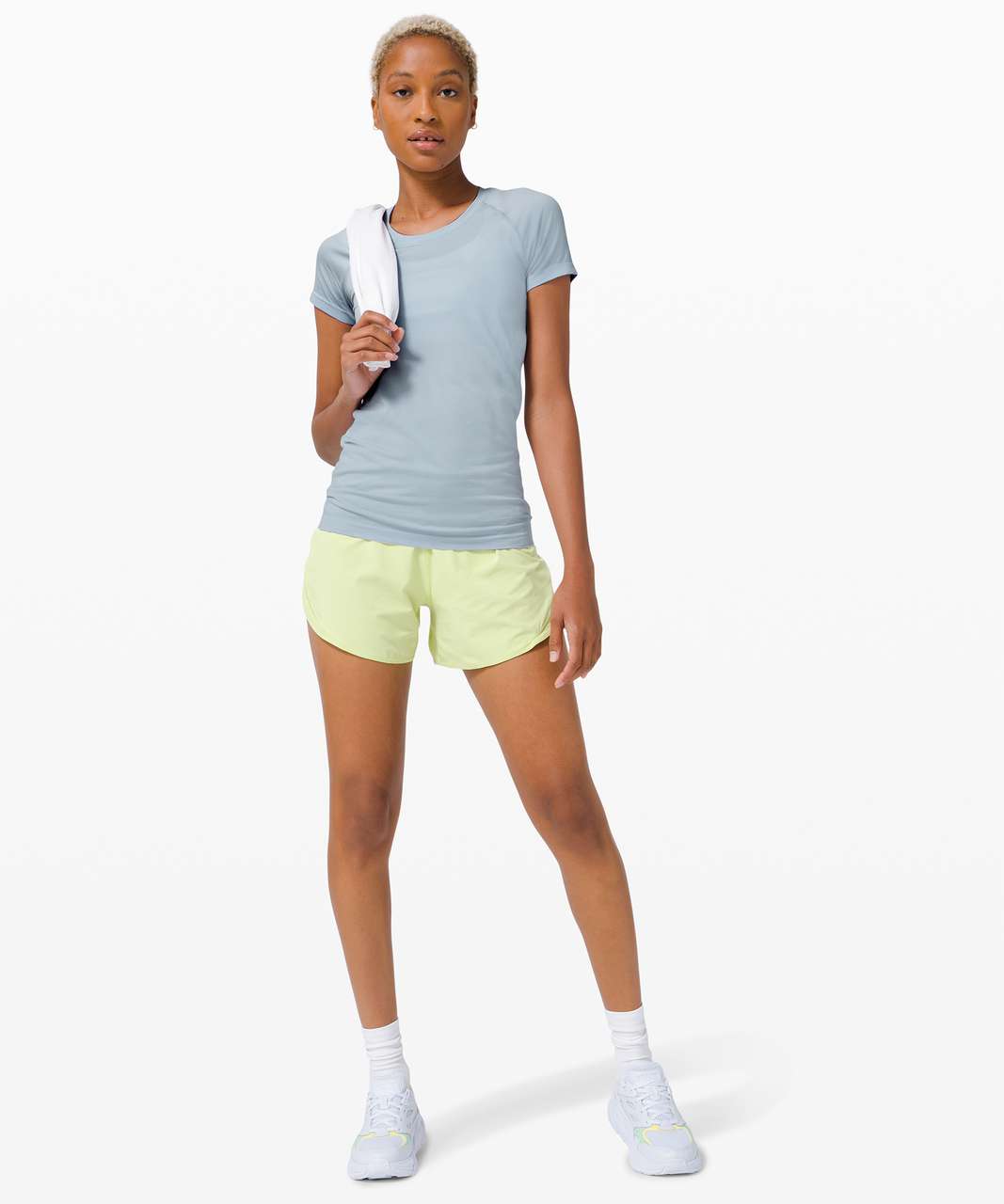 Lululemon Swiftly Tech Short Sleeve 2.0 - Serene Blue / Serene Blue