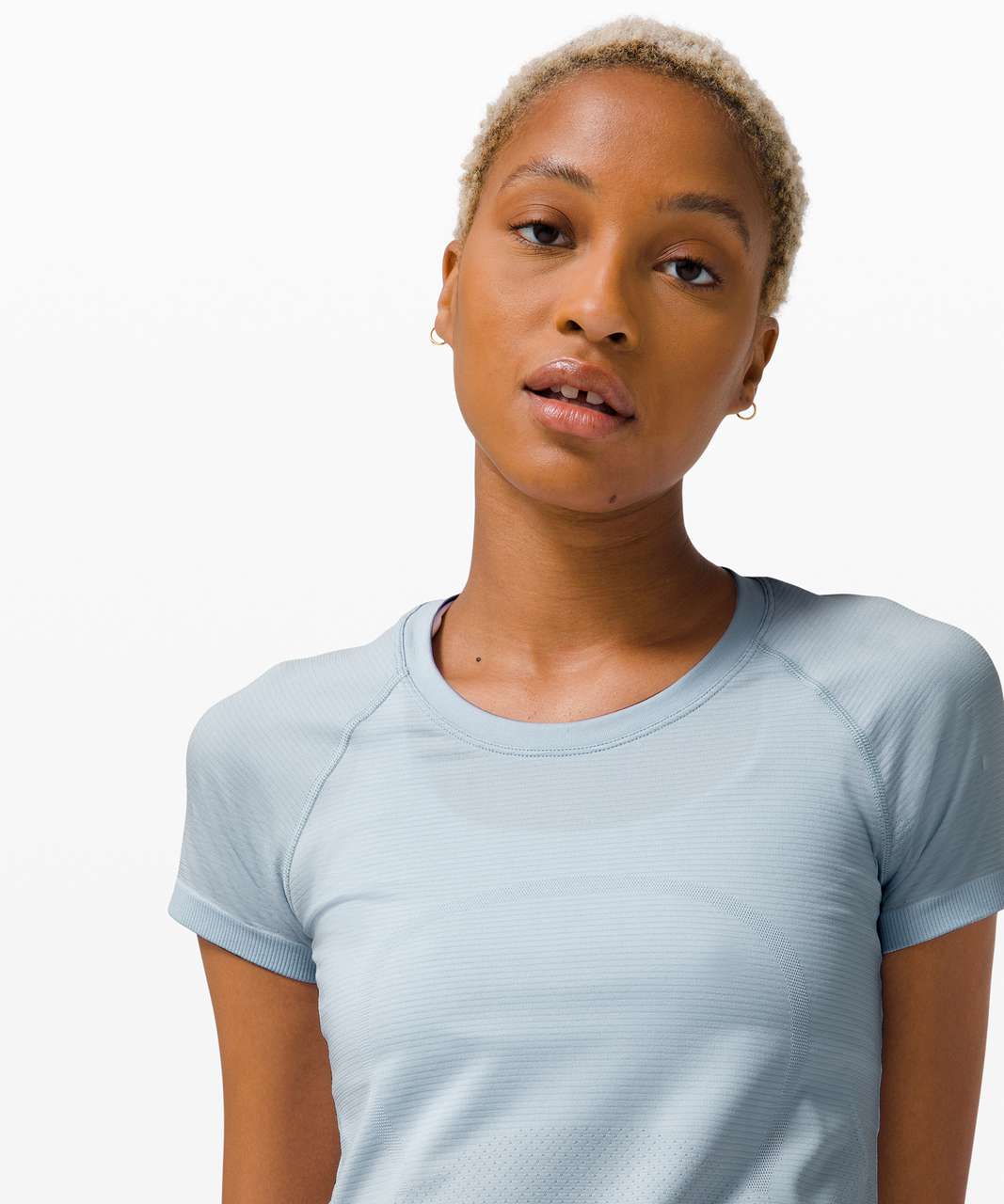 Lululemon Swiftly Breathe Short Sleeve *Squad - Serene Blue