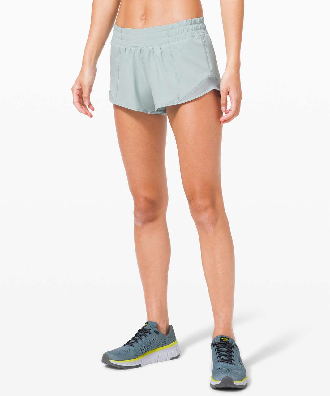 Lululemon Hotty Hot Short II *2.5" - Hazy Jade (First Release)