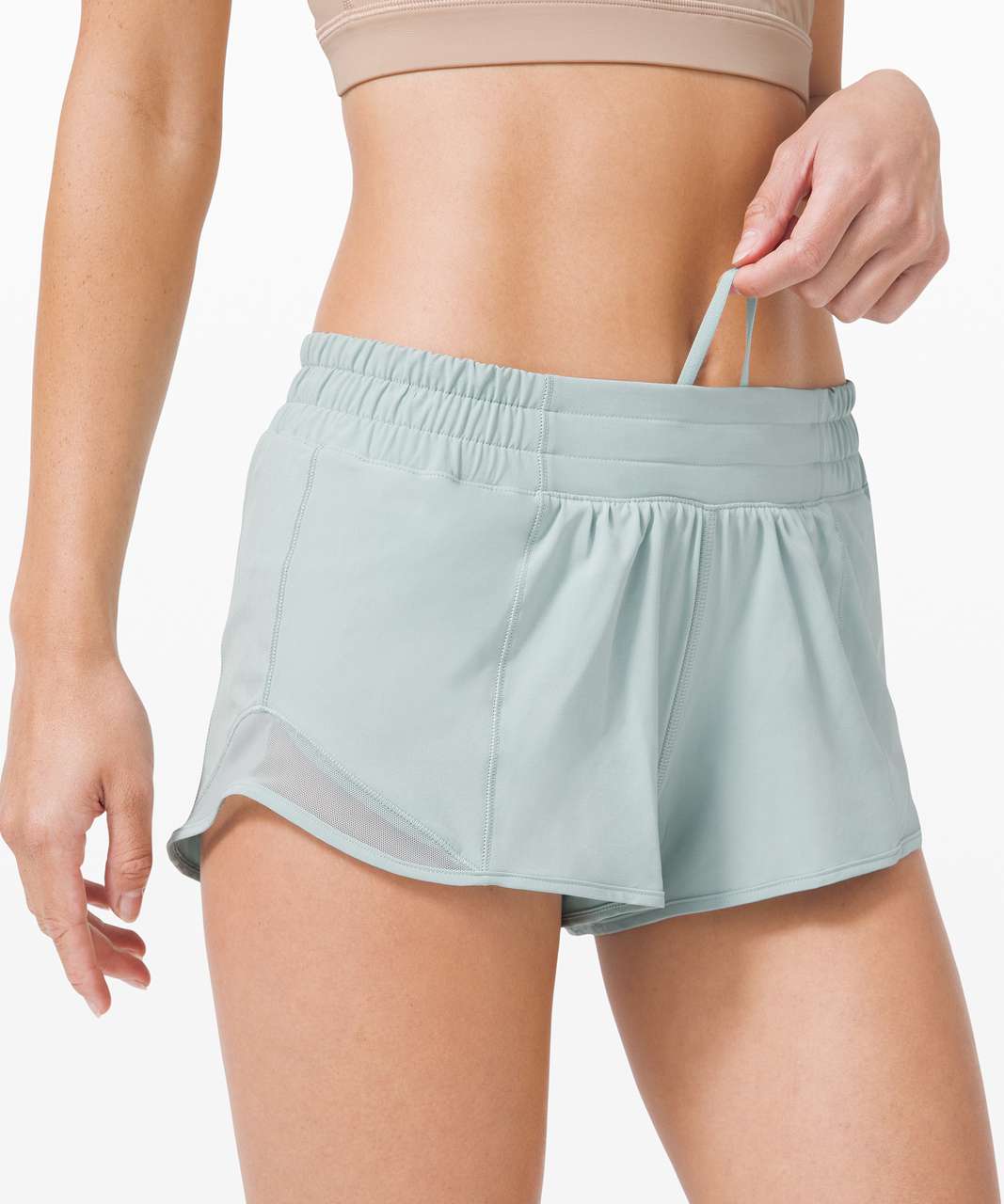 Lululemon Hotty Hot Short II *2.5" - Hazy Jade (First Release)