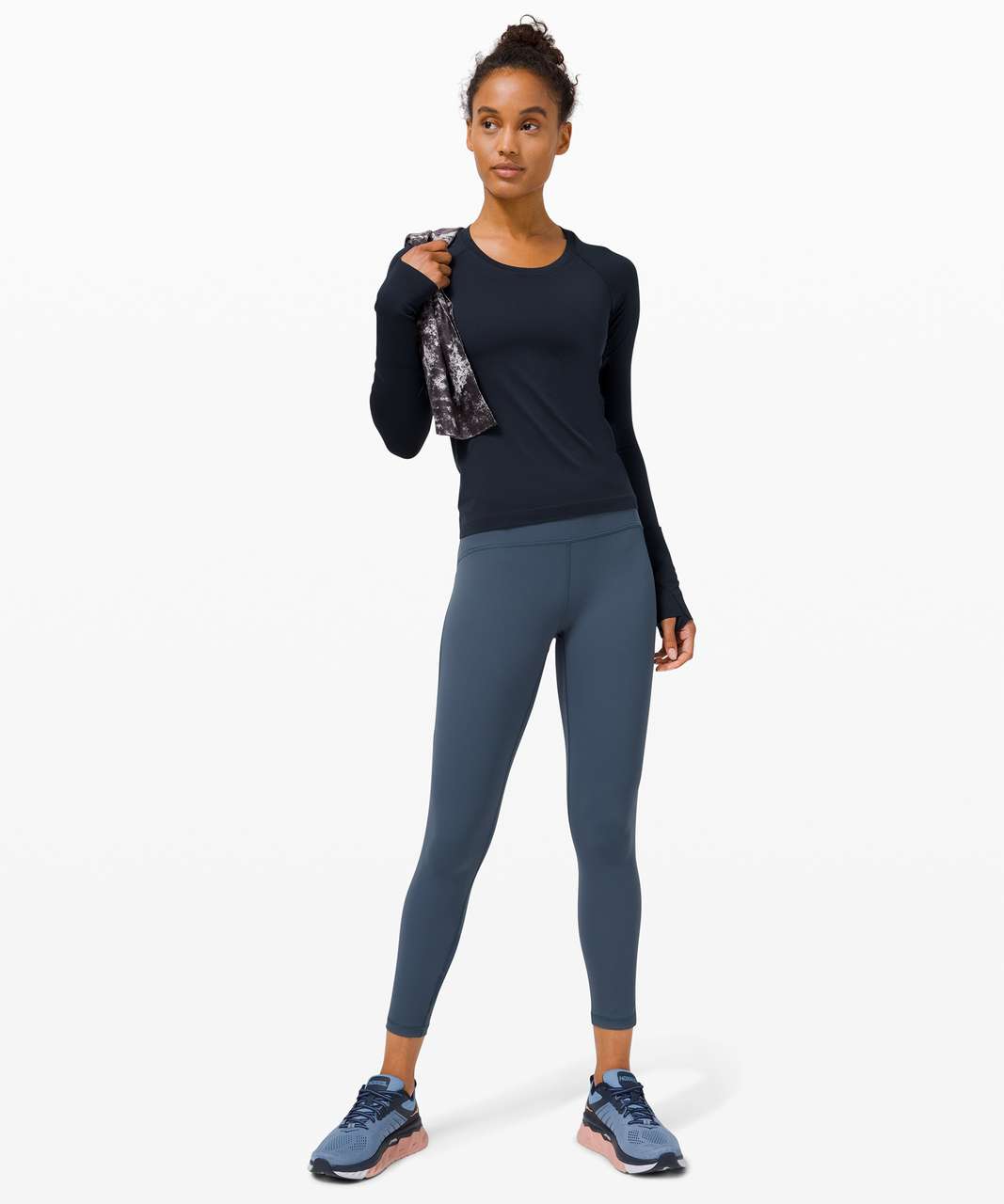 Lululemon Swiftly Tech Long Sleeve 2.0 *Race Length - True Navy / True Navy (First Release)