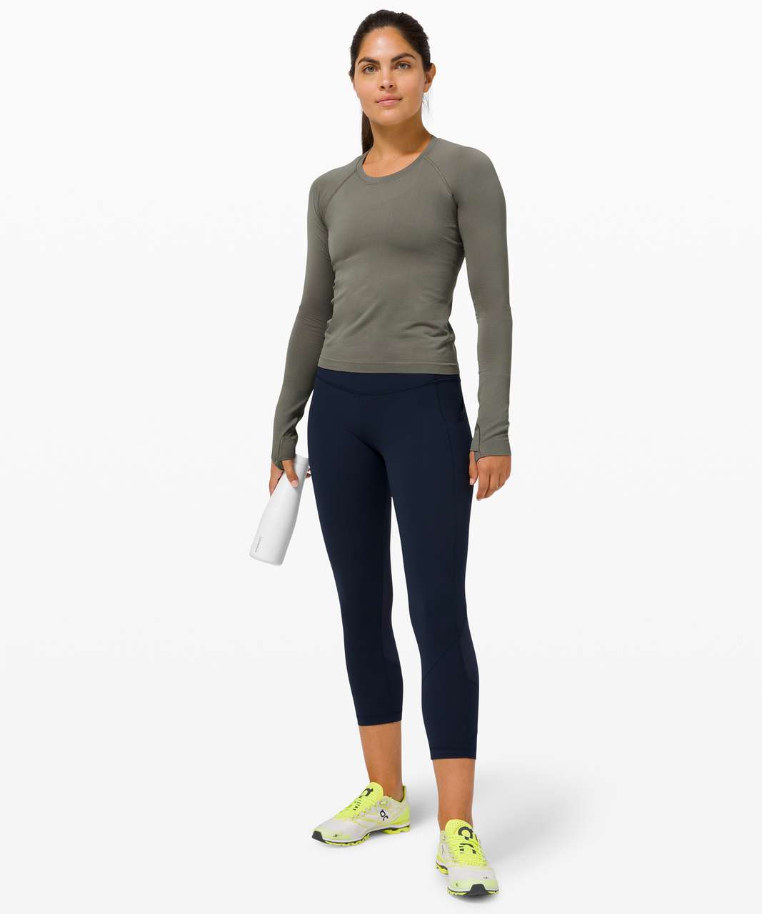 Lululemon Swiftly Tech Long Sleeve 2.0 *Race Length - Grey Sage / Grey Sage