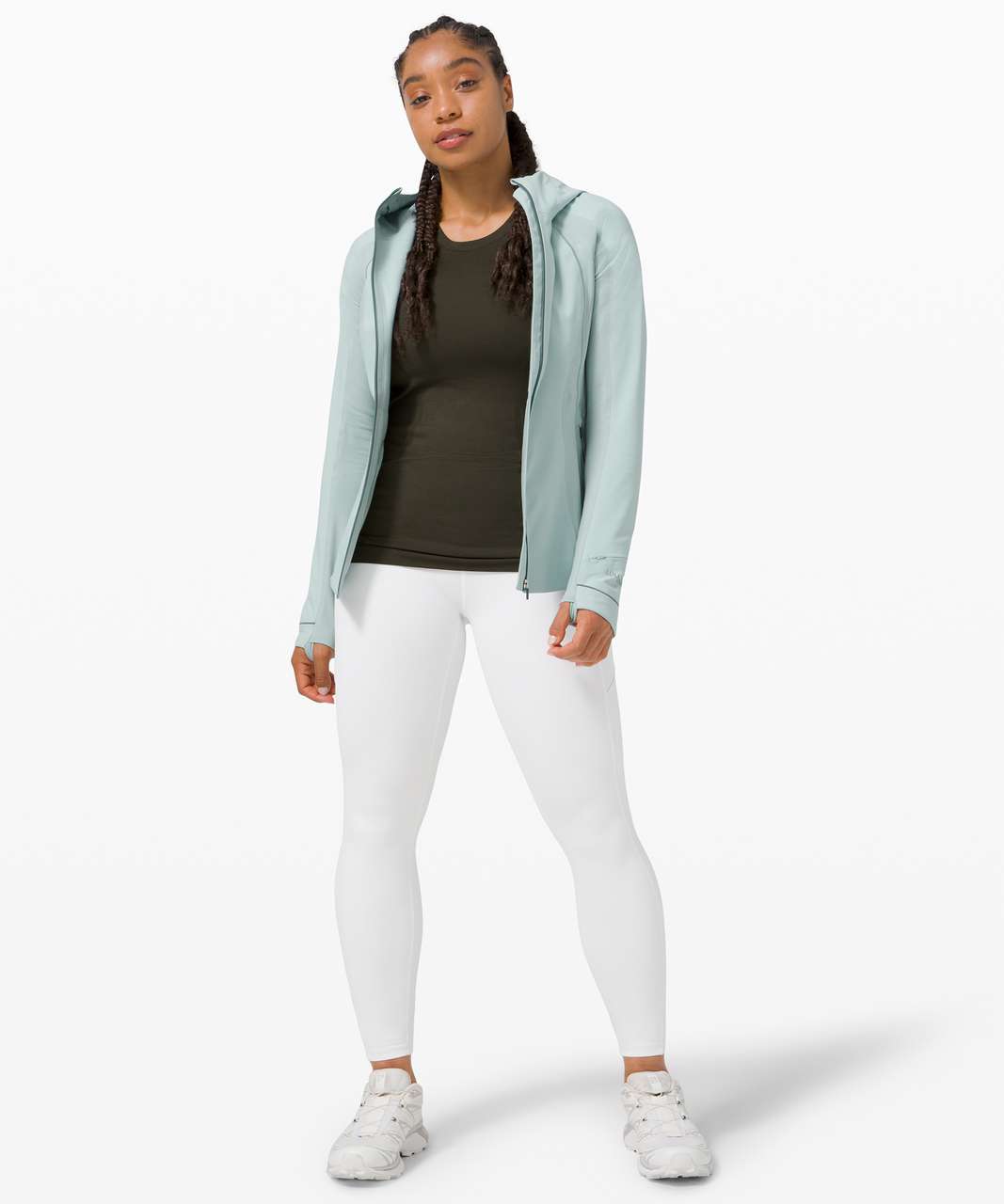 Lululemon Cross Chill Jacket - Hazy Jade