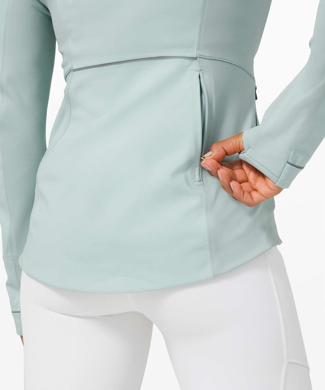 Lululemon Cross Chill Jacket - Hazy Jade