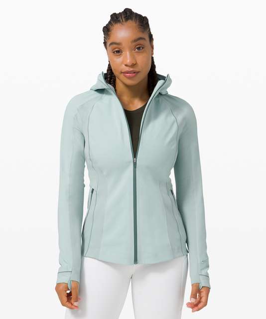 Lululemon Cross Chill Jacket *RepelShell - Creamy Mint - lulu fanatics