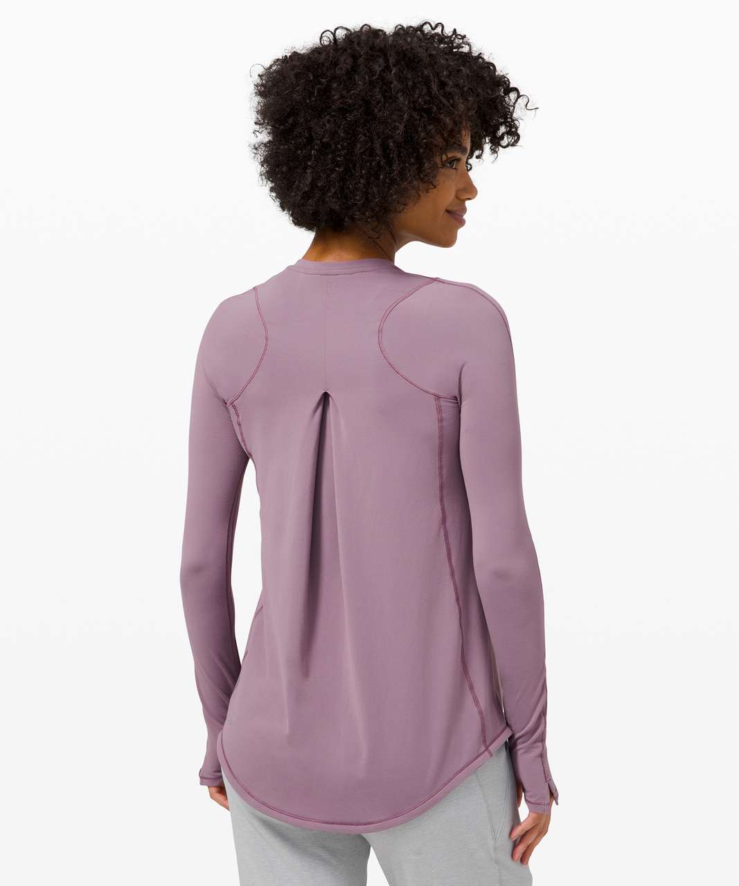 Lululemon Still Lotus Sweater *Reversible - Heathered Frosted Mulberry /  Heathered Silver Lilac / Heathered Frosted Mulberry - lulu fanatics