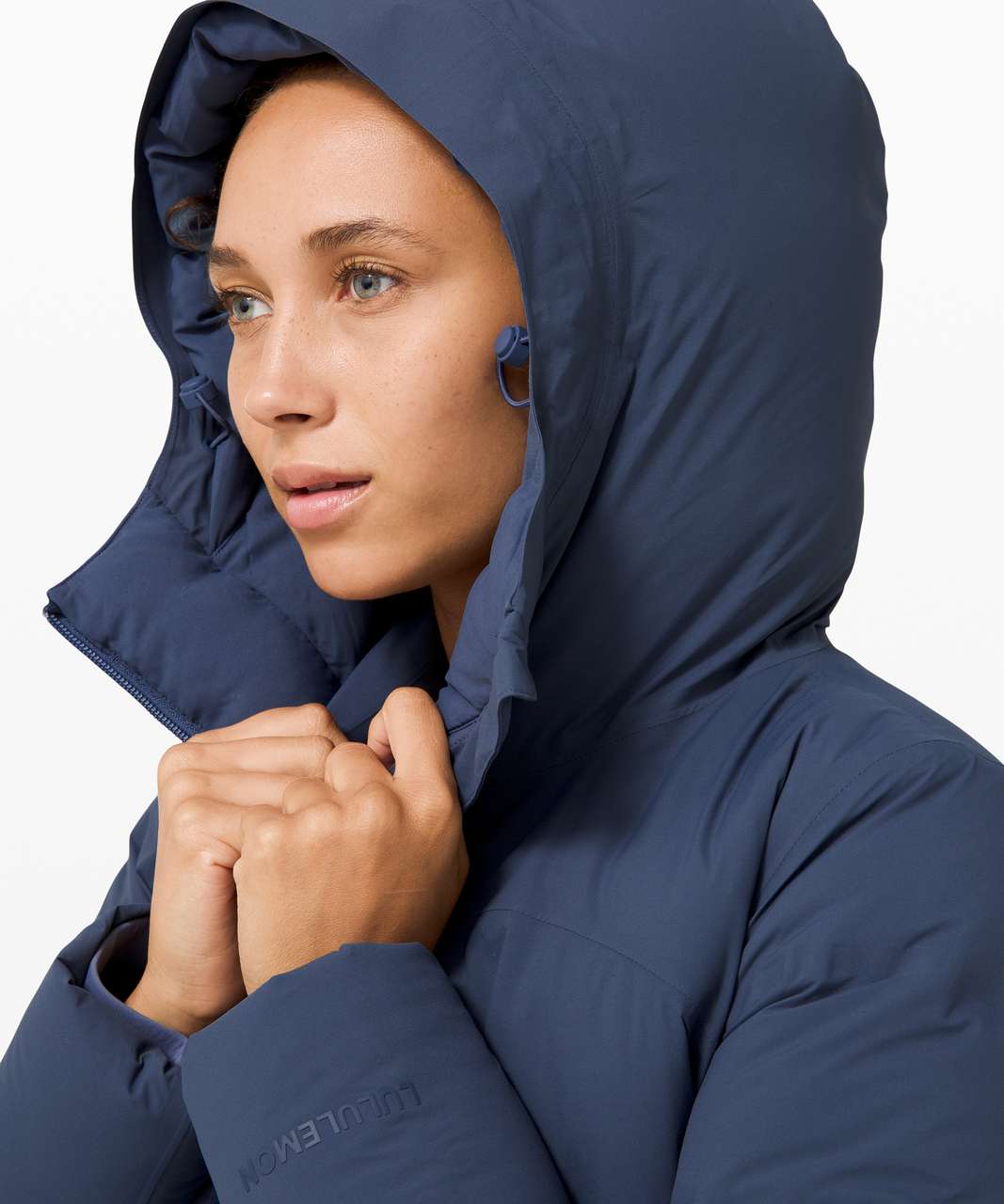 NEW Women Lululemon Sleet Street Jacket Iron Blue India