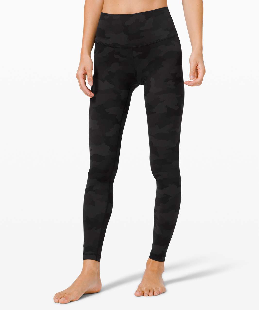 NWT Lululemon Wunder Under Hi Rise Tight Pant Embossed Adorned Emboss Black  2