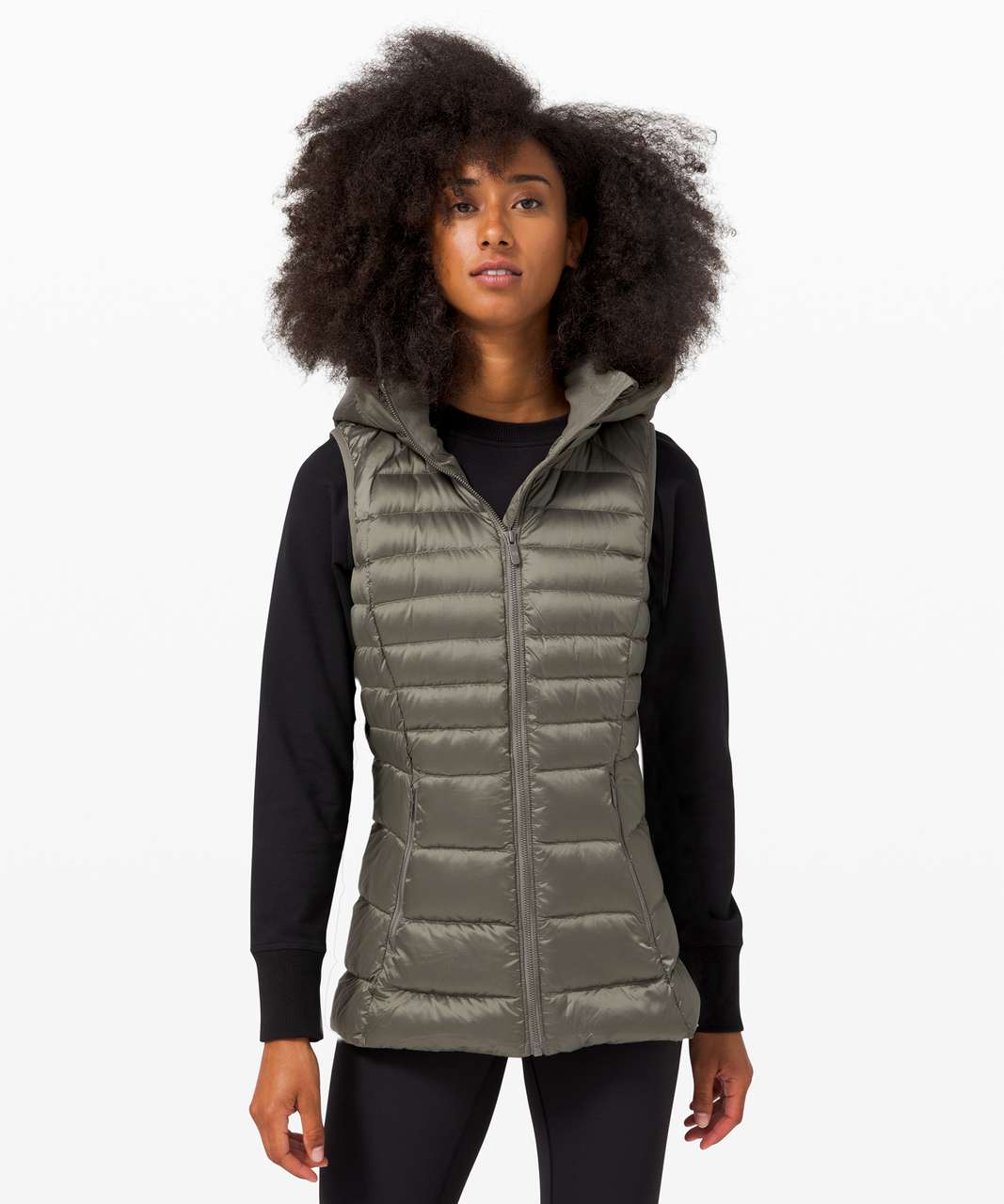 Lululemon Brave the Cold Vest - Grey Sage