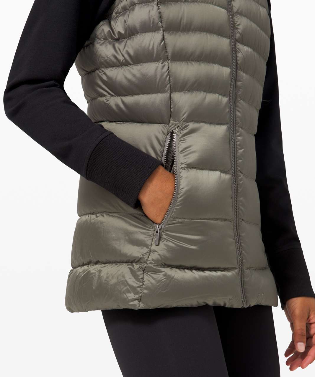 Lululemon Brave the Cold Vest - Grey Sage