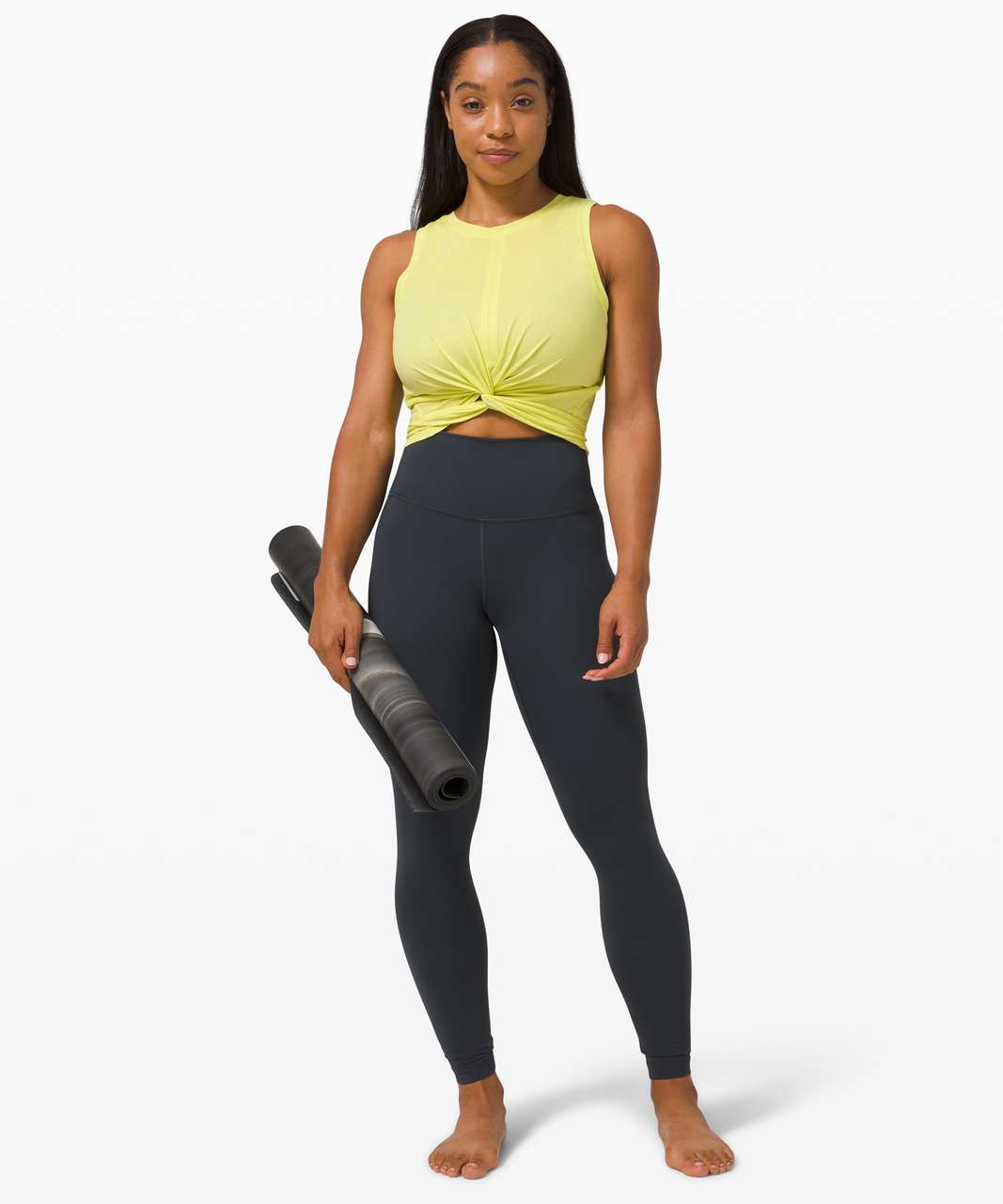 Lululemon Time to Restore Tank - Lemon Vibe - lulu fanatics