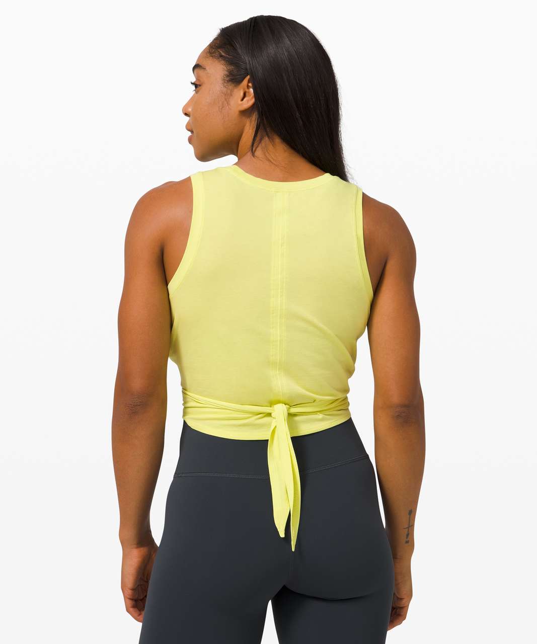 Lululemon Time to Restore Tank - Lemon Vibe