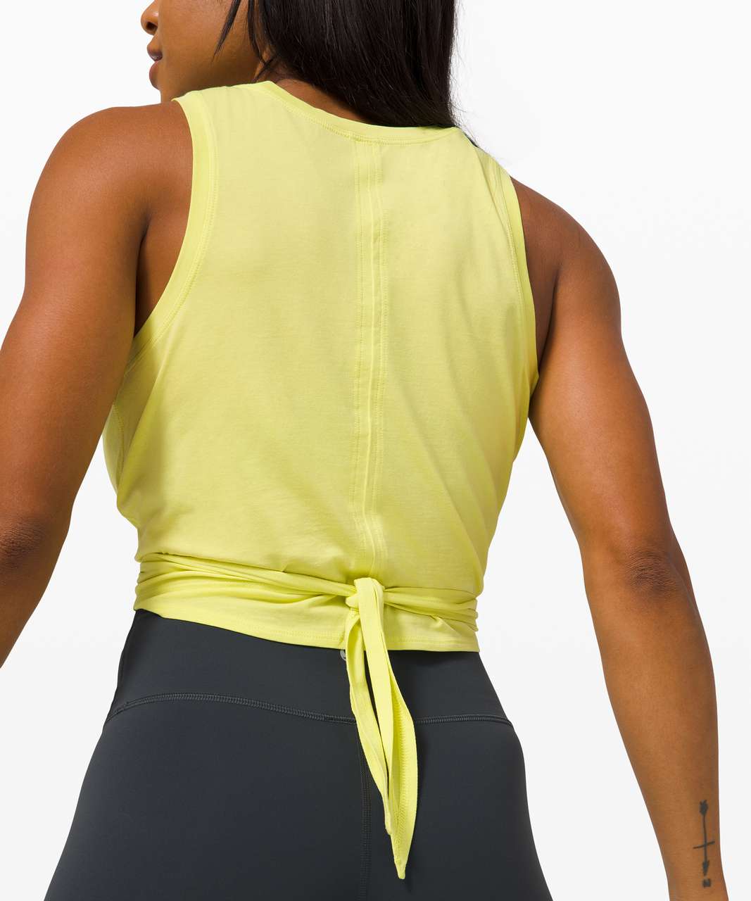 Lululemon Time to Restore Tank - Lemon Vibe