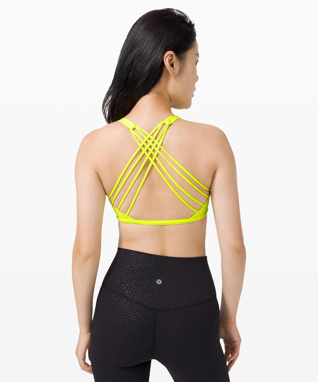 Lululemon Free To Be Bra Wild *Light Support, A/B Cup - Highlight Yellow