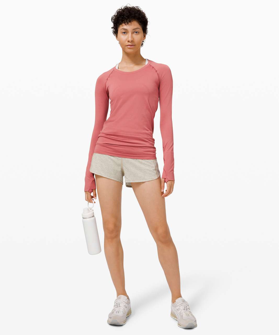 Lululemon Swiftly Tech Long Sleeve 2.0 - Cherry Tint / Cherry Tint