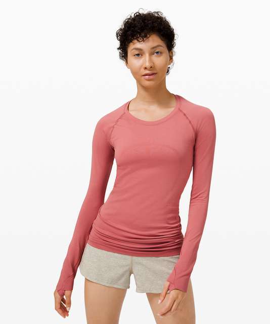 Lululemon Run: Swiftly Tech Long Sleeve - Porcelaine - lulu fanatics