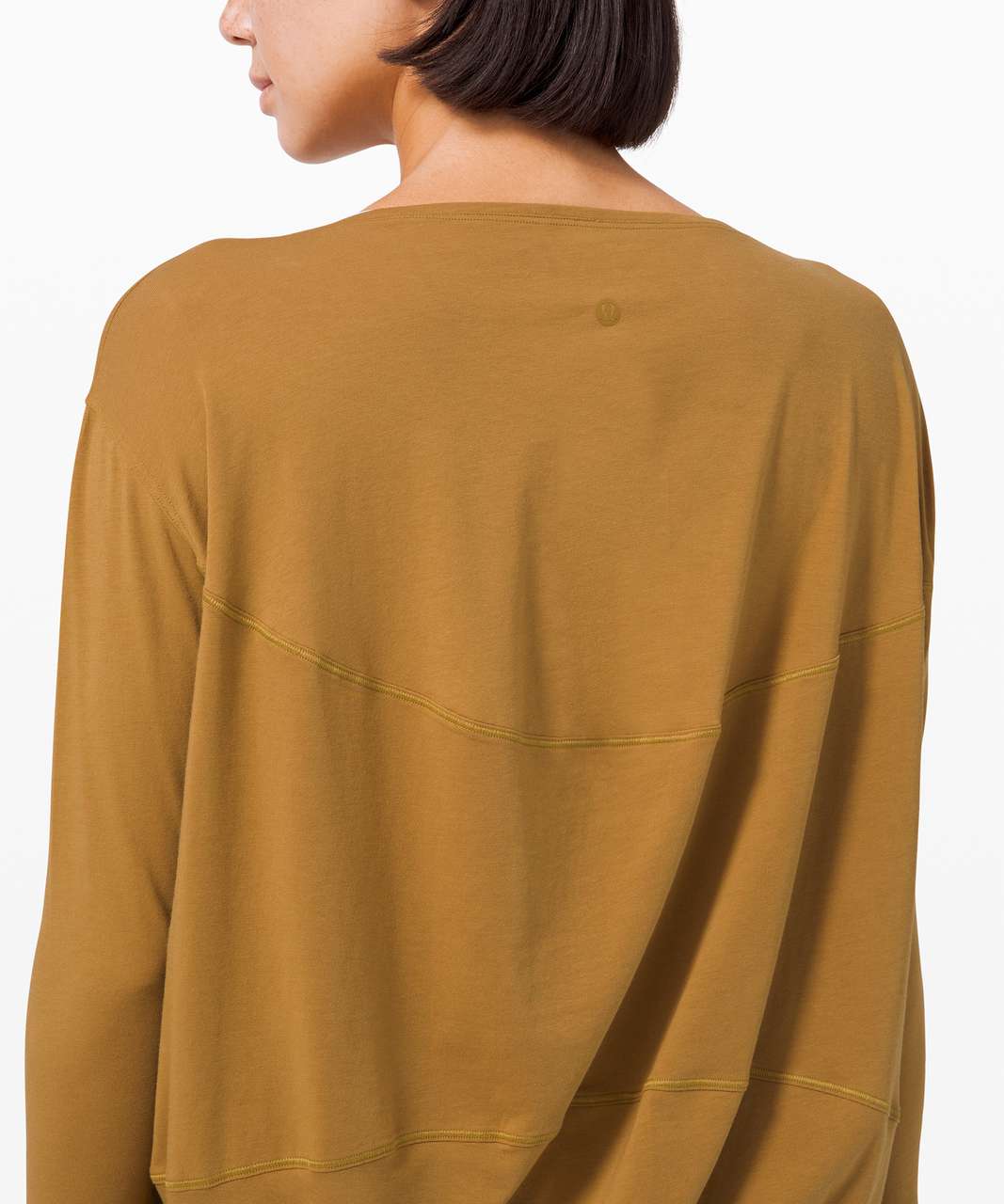 Lululemon Back In Action Long Sleeve - Spiced Bronze - lulu fanatics