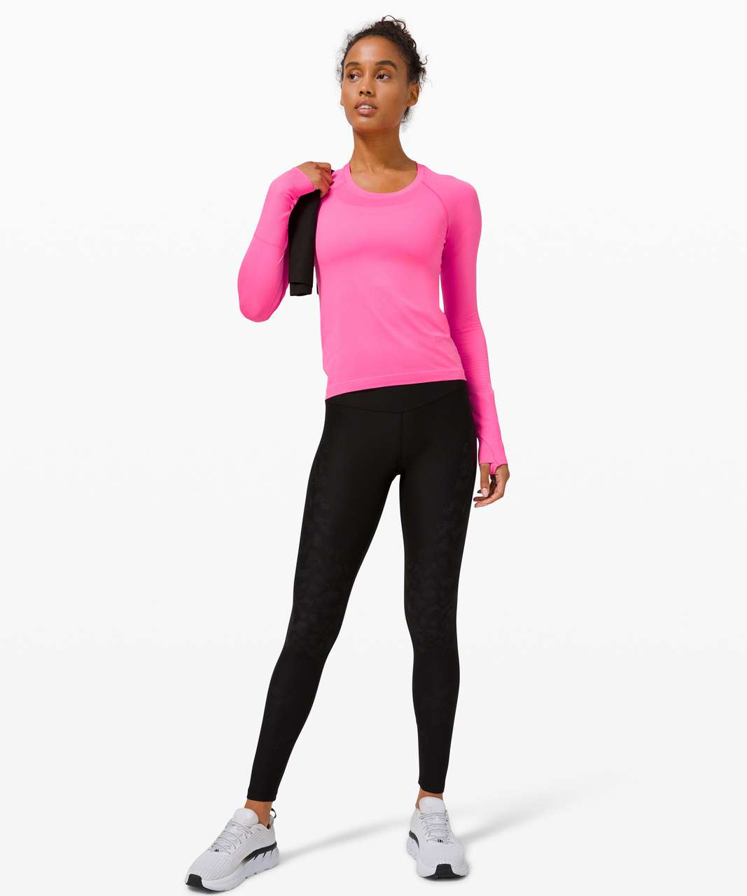 Lululemon Swiftly Tech Long Sleeve 2.0 *Race Length - Dark Prism Pink / Dark Prism Pink