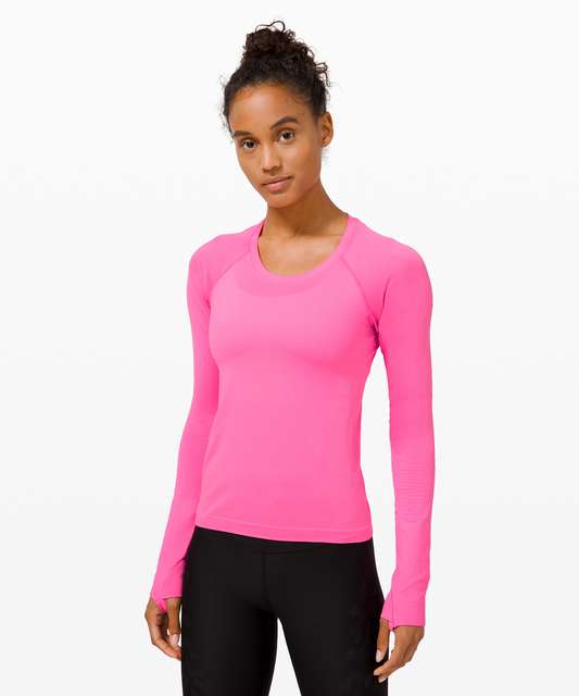 Lululemon Swiftly Tech Long Sleeve 2.0 *Race Length - Sunset / Sunset - lulu  fanatics