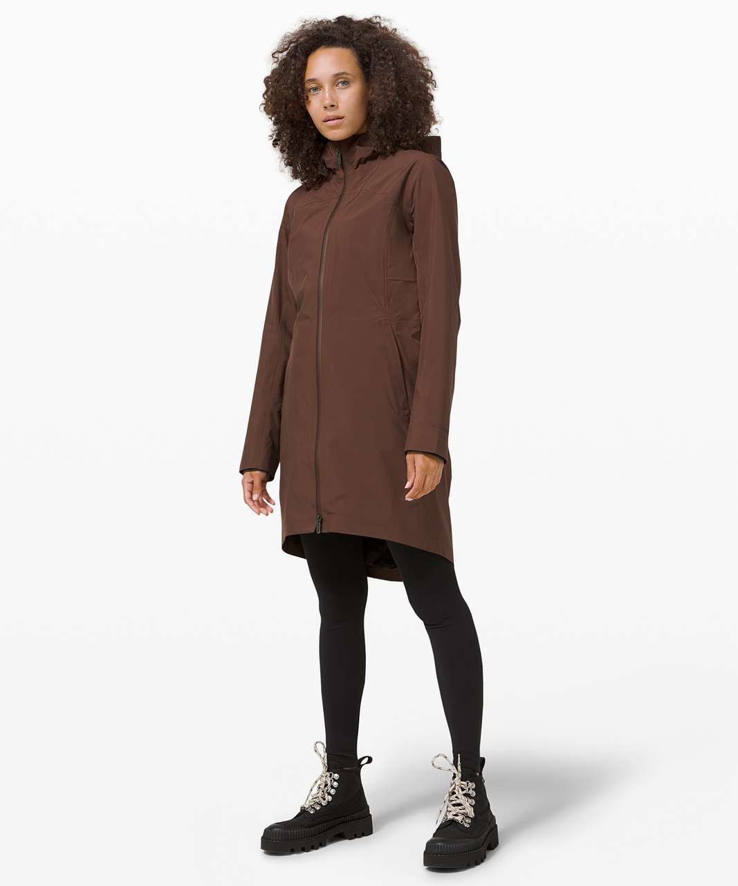 Lululemon Rain Rebel Jacket - Brown Earth