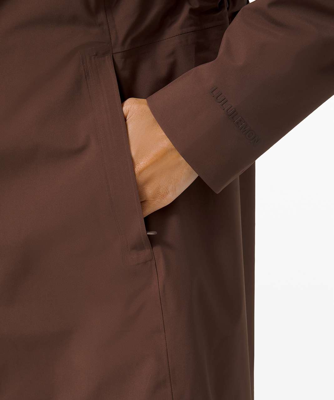 Lululemon Rain Rebel Jacket - Brown Earth