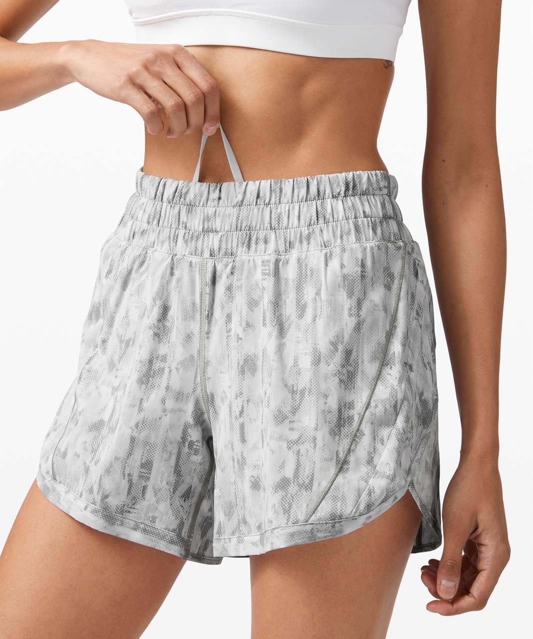 Lululemon Track That Short 5 - City Breeze Alpine White Multi - lulu  fanatics