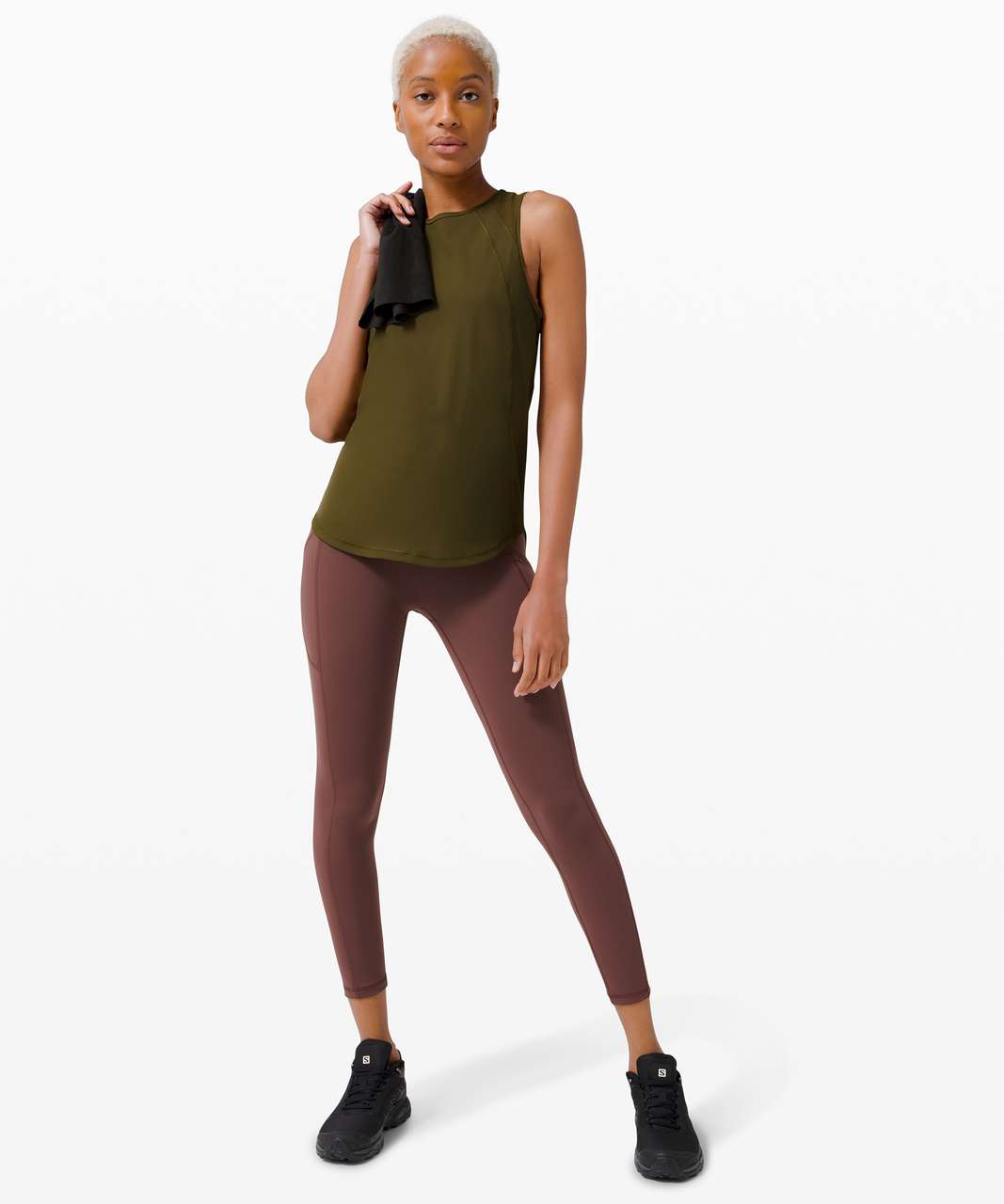 Lululemon Sculpt Tank - Moss Green