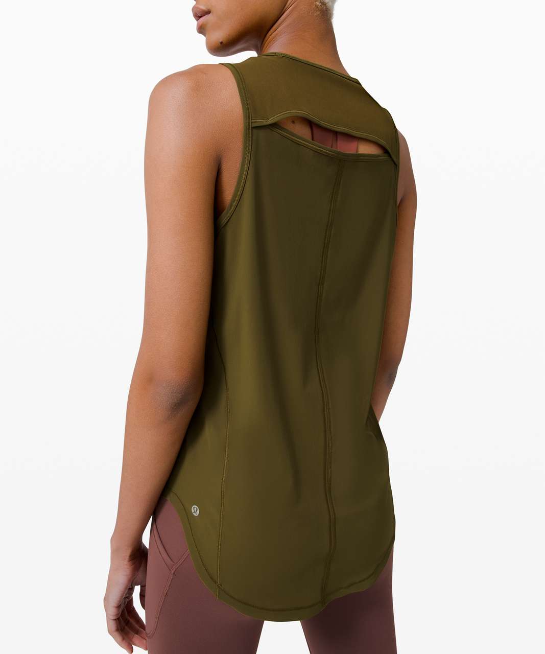 Lululemon Sculpt Tank - Moss Green