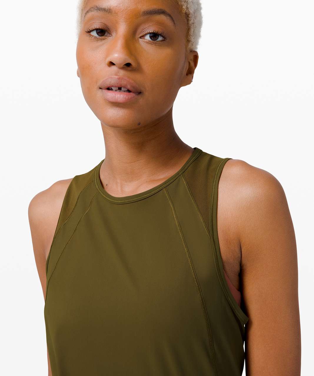 Lululemon Sculpt Tank - Moss Green