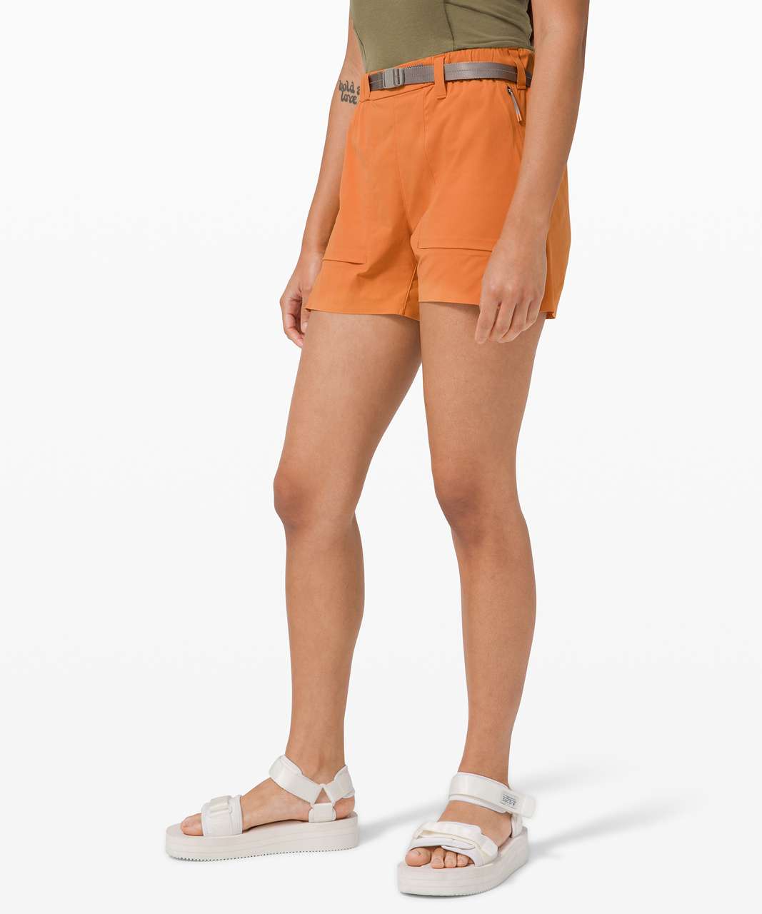 Lululemon Kosaten Short *lululemon lab - True Tangerine