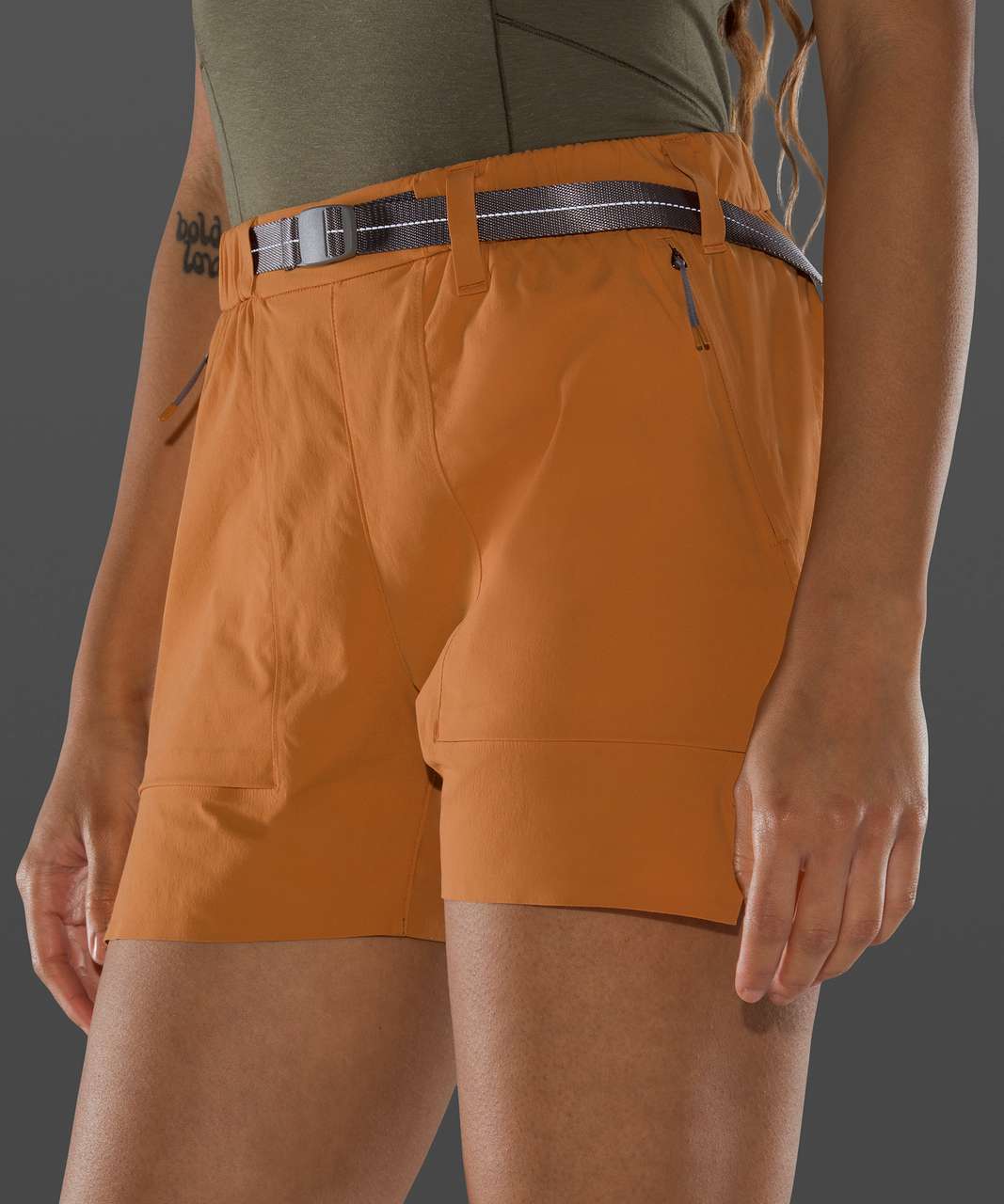 Lululemon Kosaten Short *lululemon lab - True Tangerine