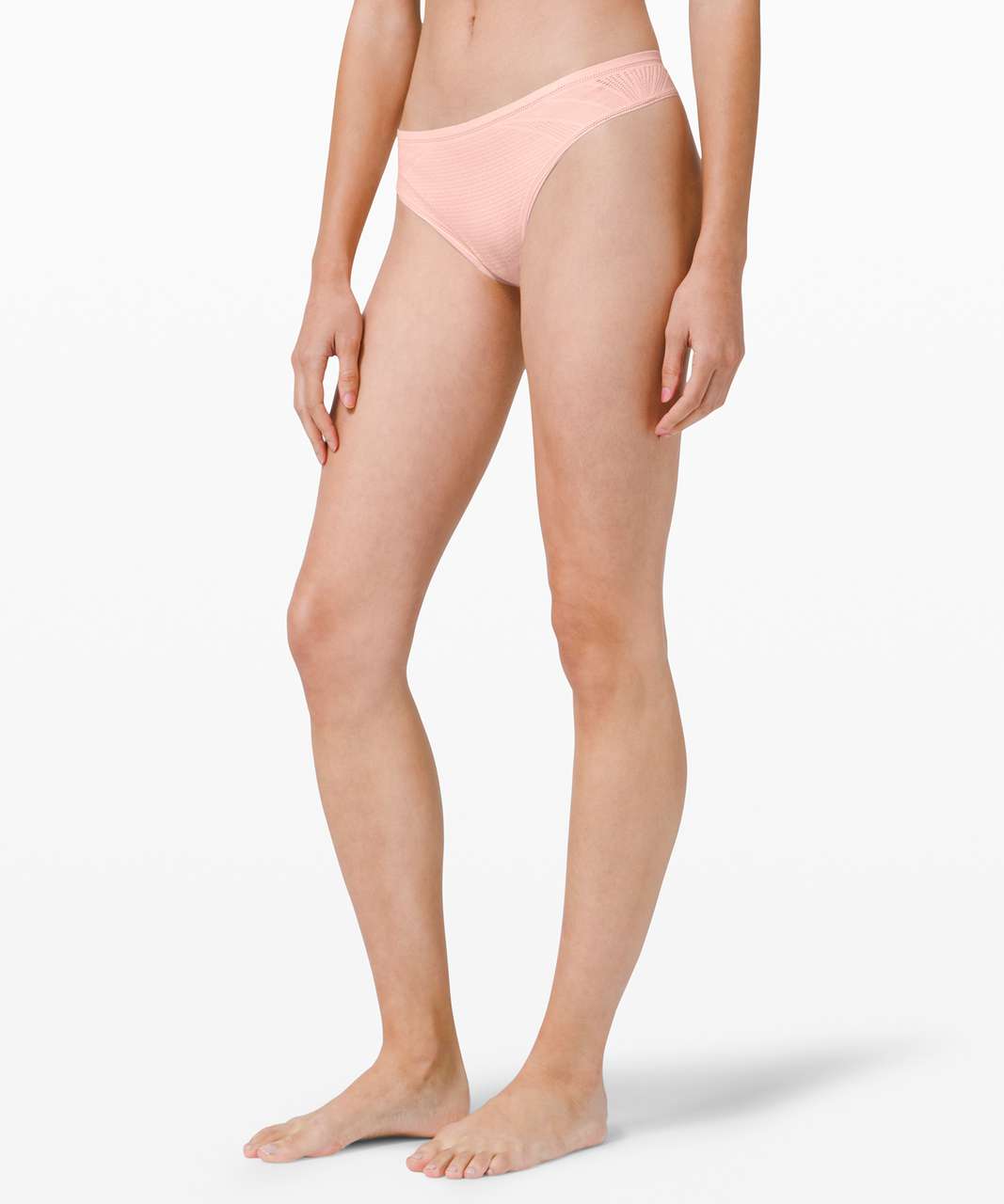 Lululemon Awake to Lace Thong - Ballet Slipper - lulu fanatics