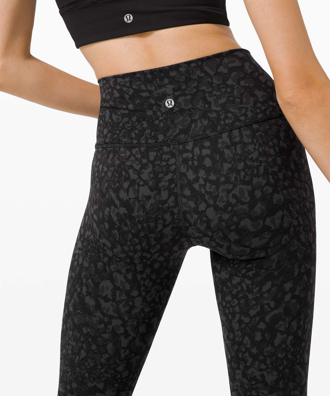 Lululemon In Movement High Rise Tight Everlux 25” - Formation Camo Deep Coal  Multi, Women's Fashion, Activewear on Carousell