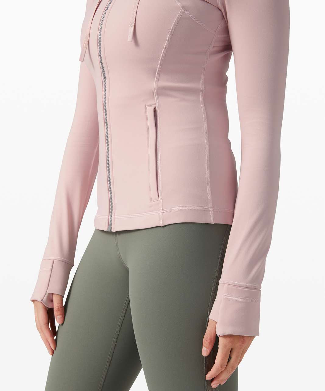 Lululemon Define Hooded Jacket Nulu In Pink