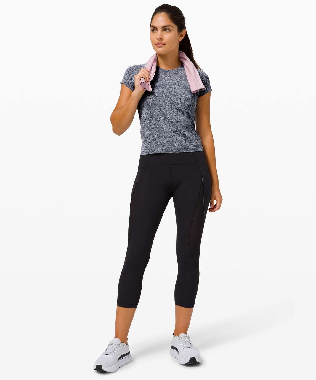 Lululemon Swiftly Tech Long Sleeve 2.0 - True Navy / True Navy - lulu  fanatics