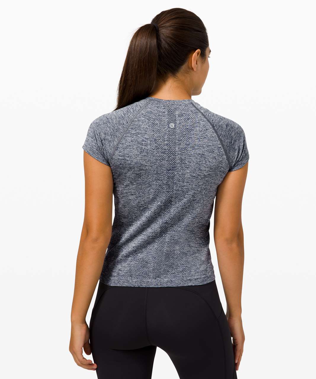 Lululemon Swiftly Tech Short Sleeve 2.0 *Race - True Navy / White