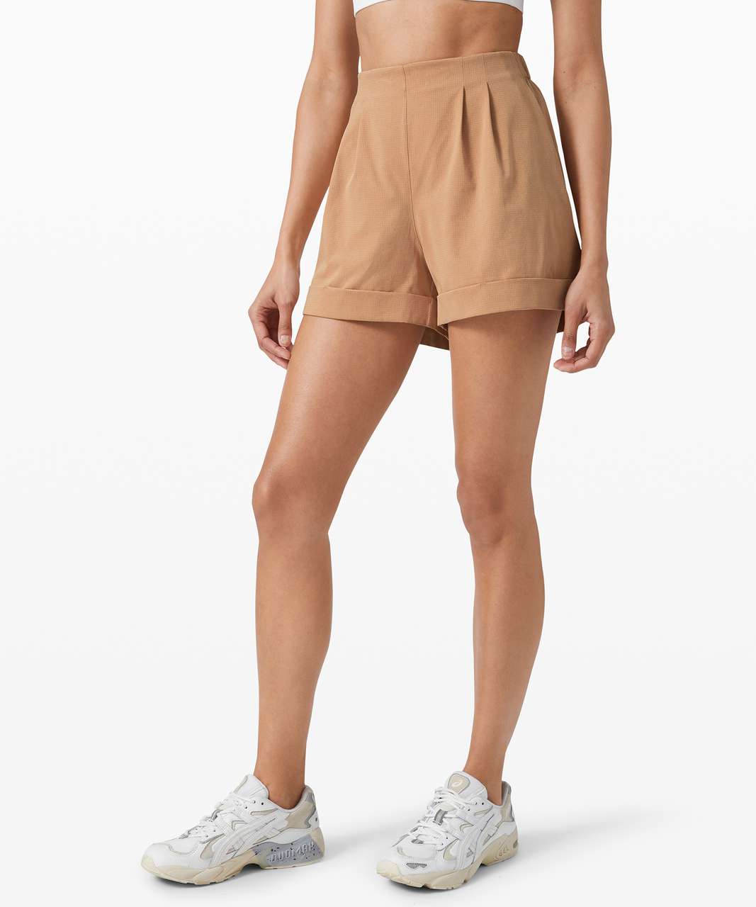 Lululemon Practical Play Short 3.5" - Beech Wood