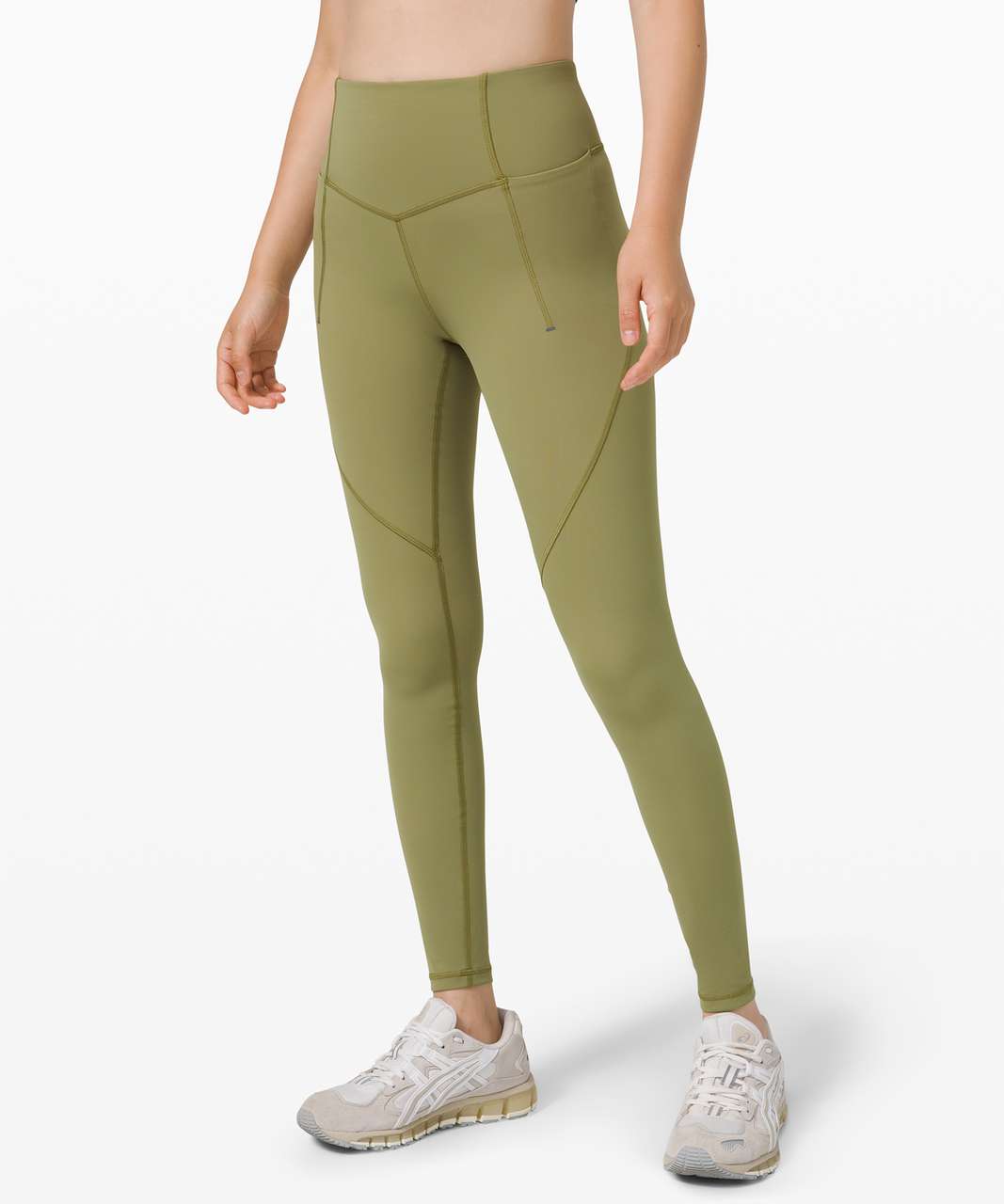 Lululemon Fine Force High-Rise Tight 28" - Bronze Green