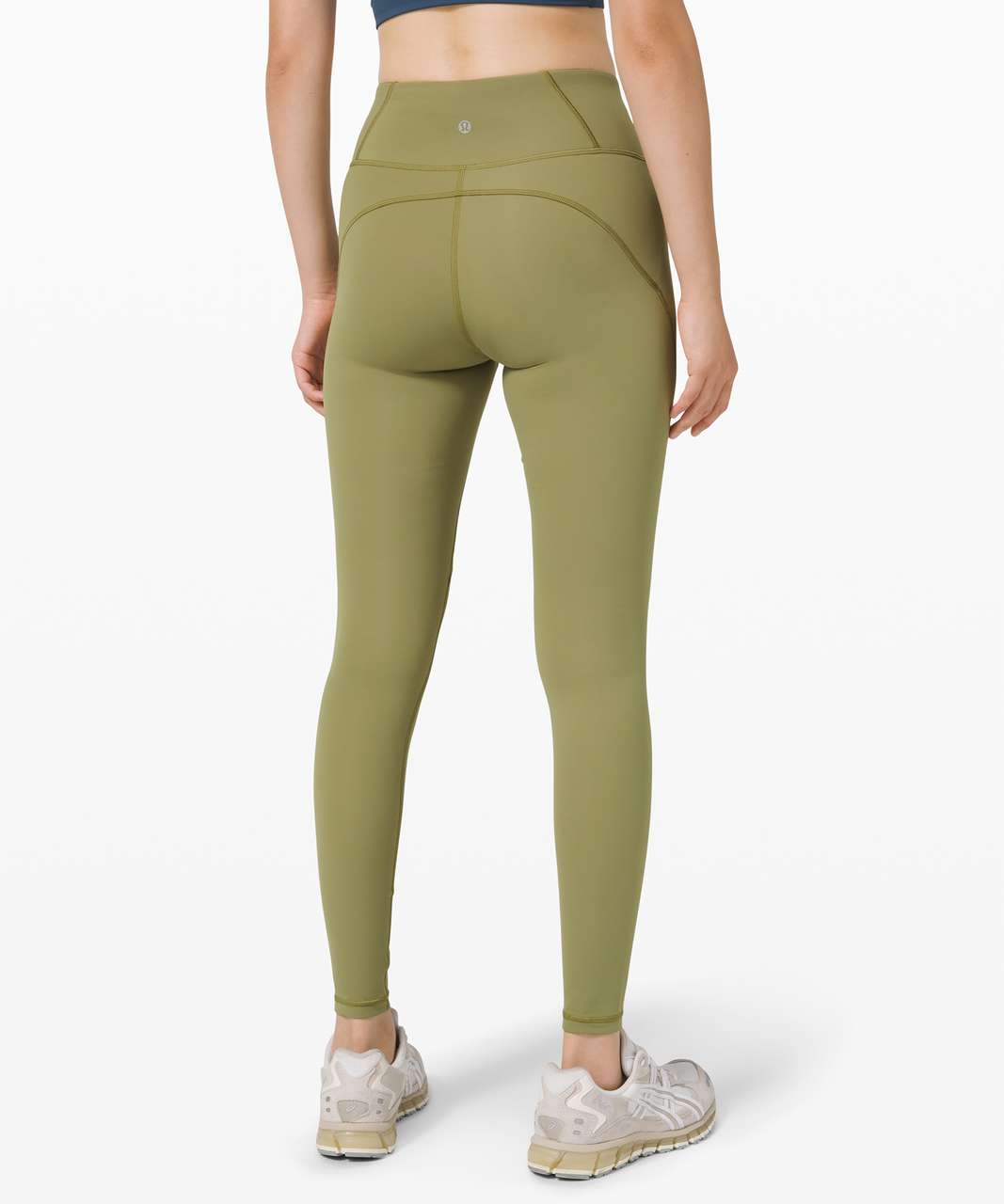 Lux High-Waisted Leggings in harmony green