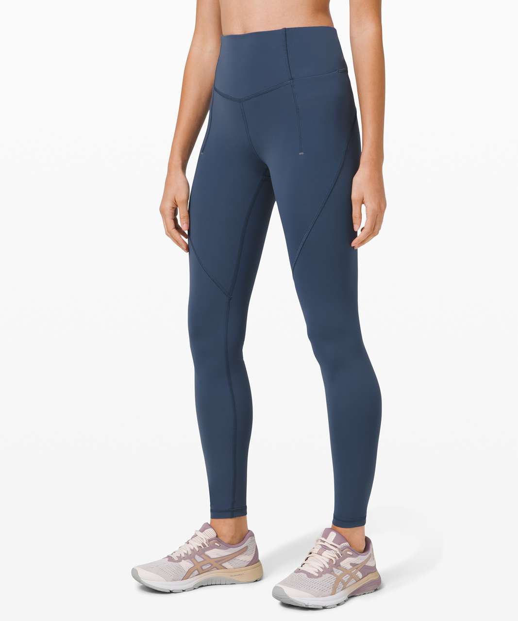 Lululemon Fine Force High-Rise Tight 28" - Iron Blue - lulu fanatics