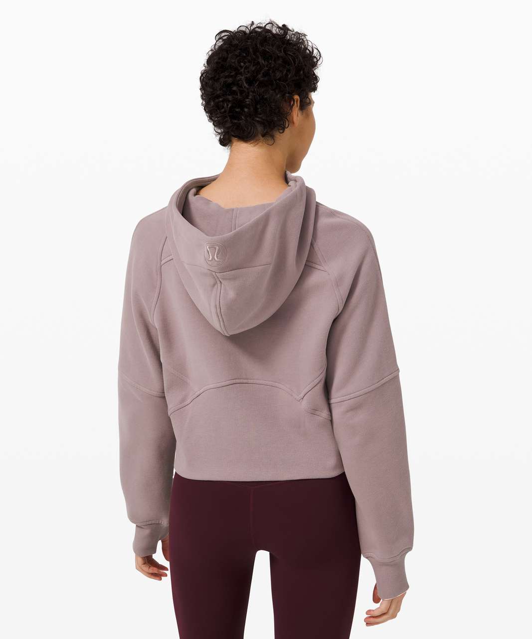 LASLULU Womens Hoodies Fleece Lined Collar Pullover 1/2 Zipper Sweatshirts  Long Sleeve Crop Tops Sweater Thumb Hole