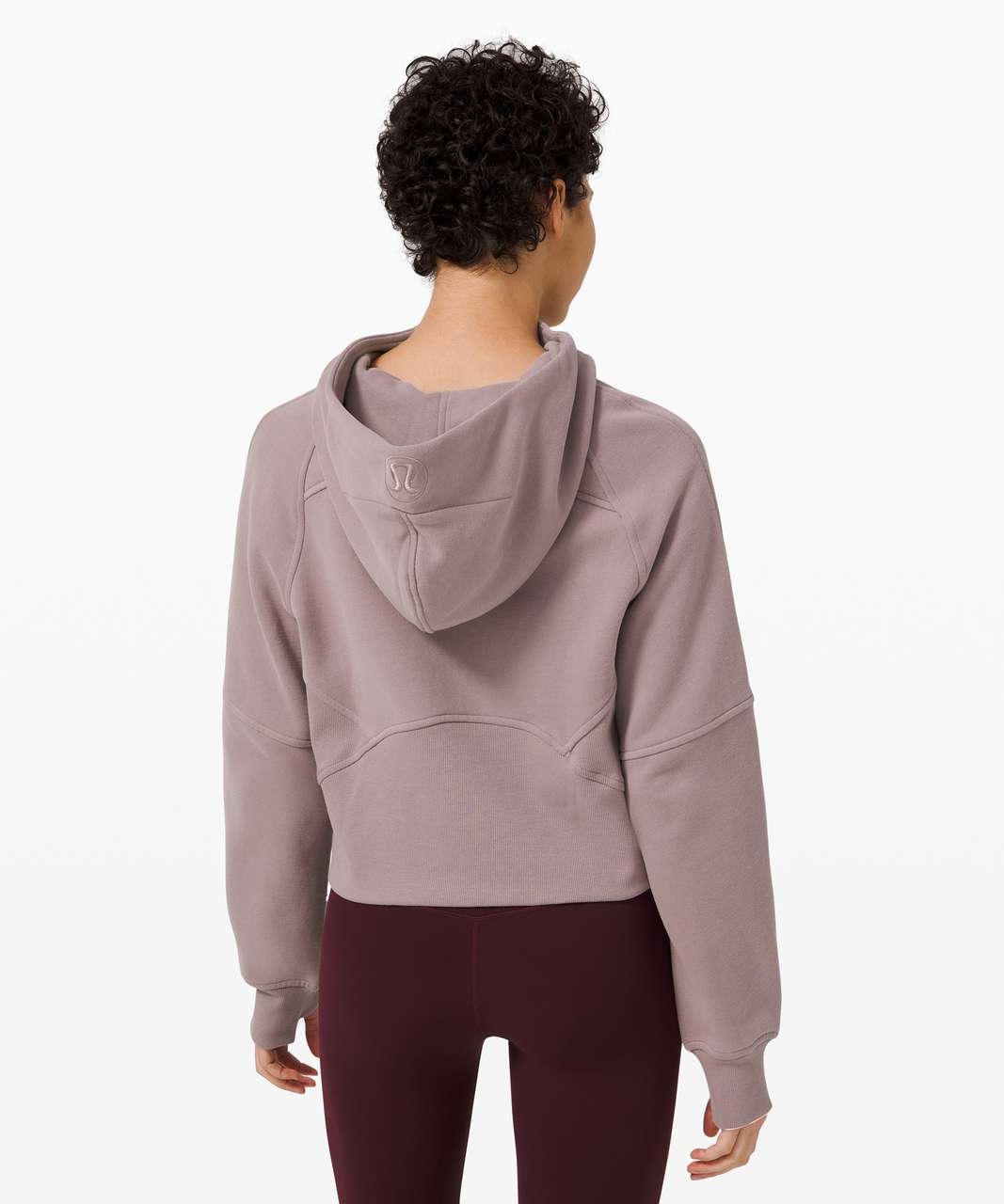 Lululemon Scuba Oversized 1/2 Zip Hoodie - Violet Verbena