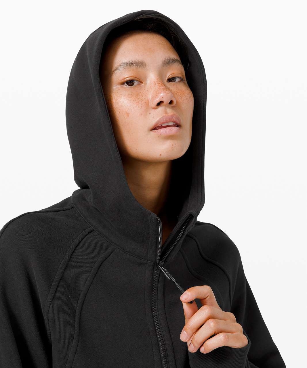 Lululemon Black Scuba Zip Up - Gem