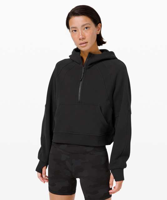 Lululemon Scuba Oversized Half-Zip Hoodie - Wasabi - lulu fanatics