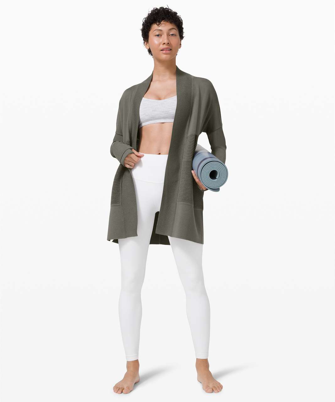 Lululemon Sit In Lotus Wrap II - Grey Sage