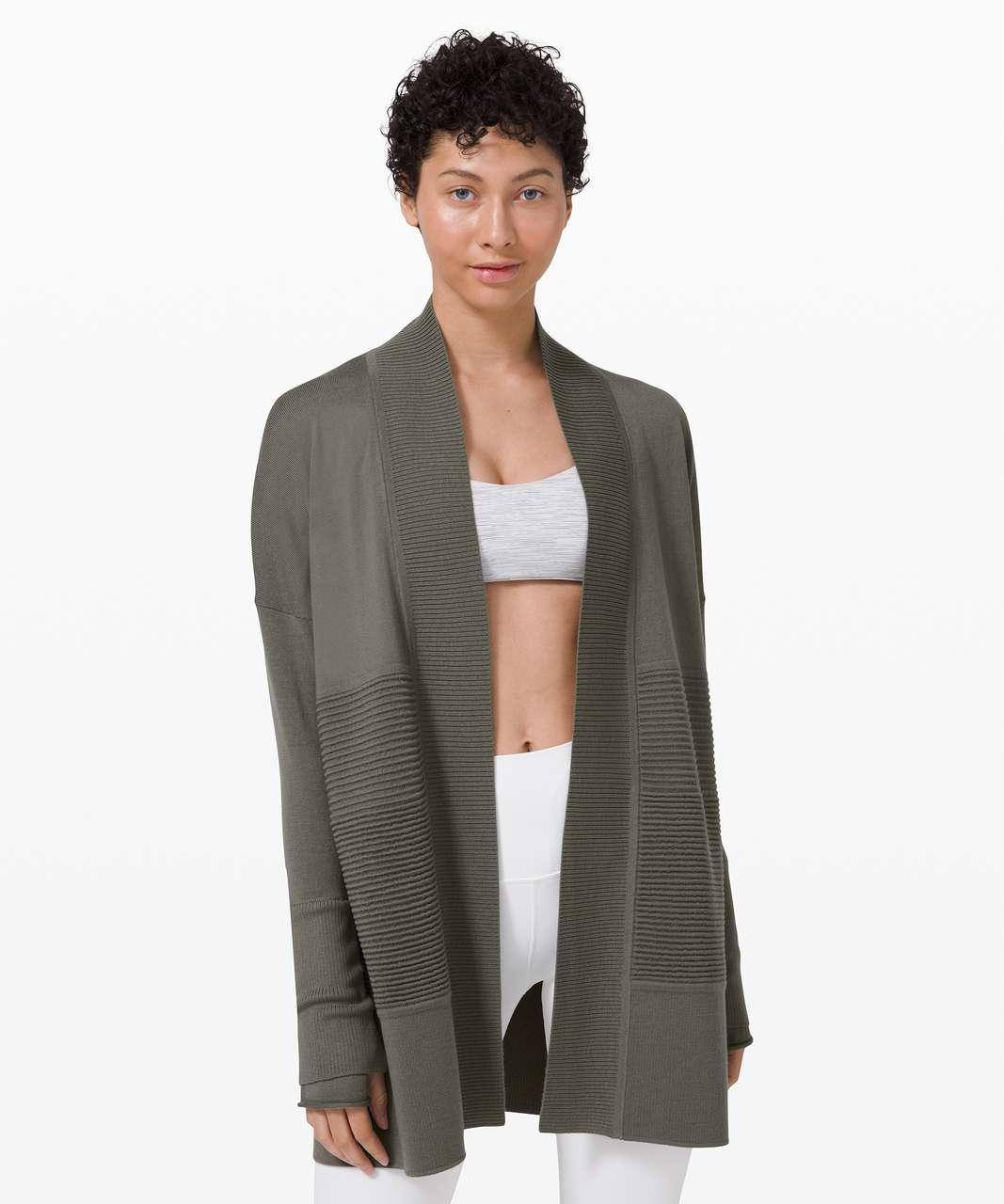 Lululemon Sit In Lotus Wrap II - Grey Sage