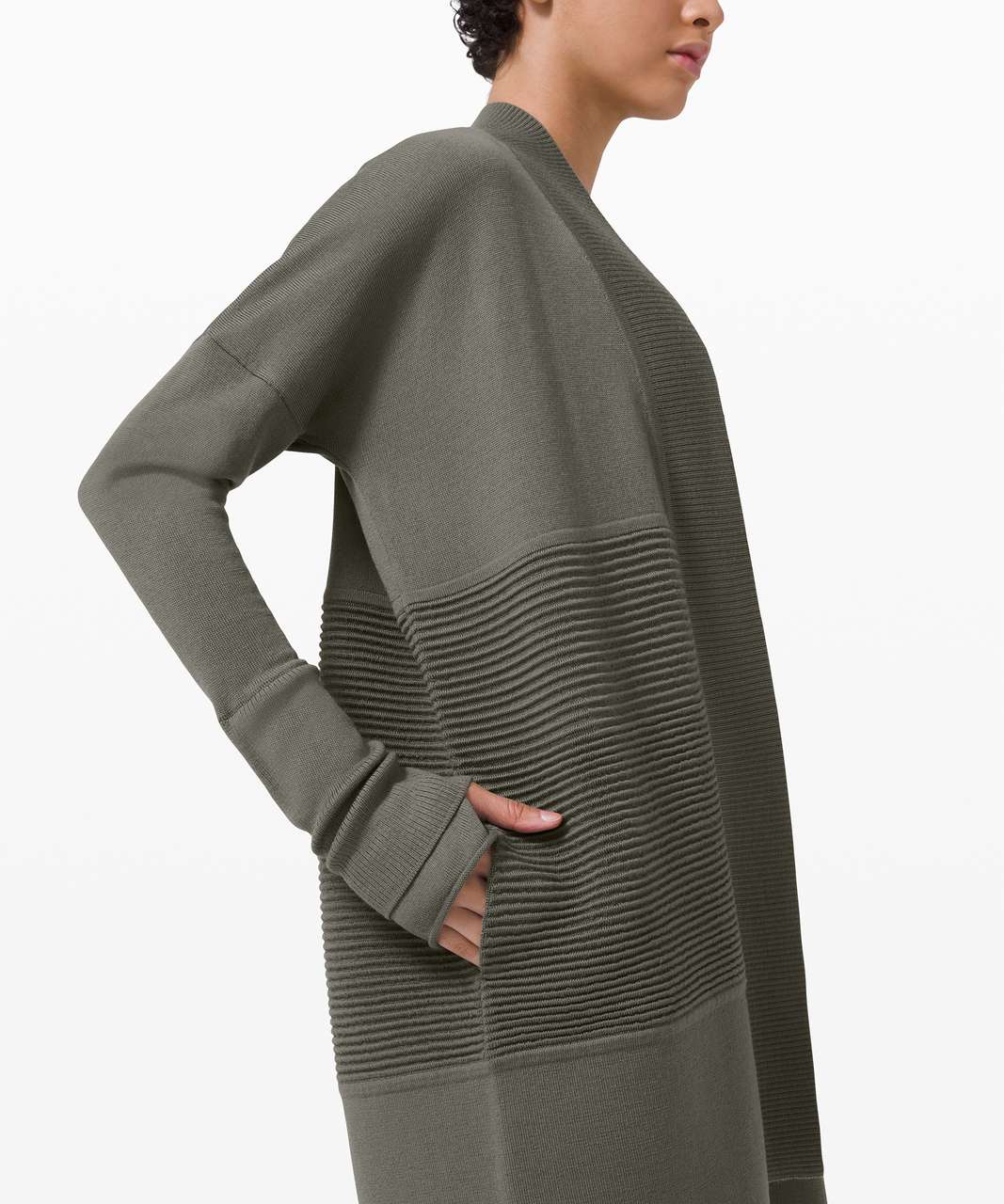 Lululemon Sit In Lotus Wrap II - Grey Sage