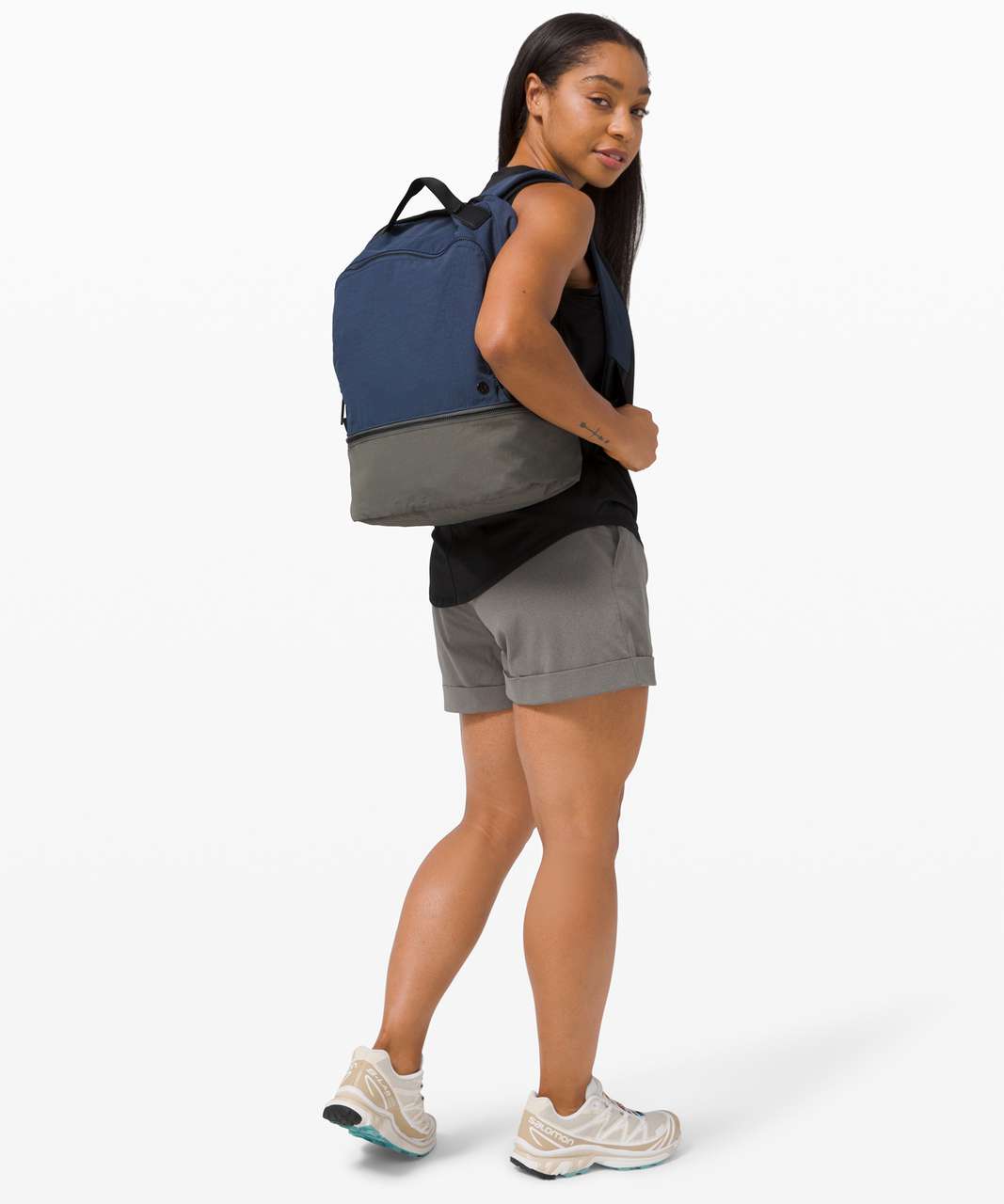 Lululemon City Adventurer Backpack *17L - Black / Gold - lulu fanatics